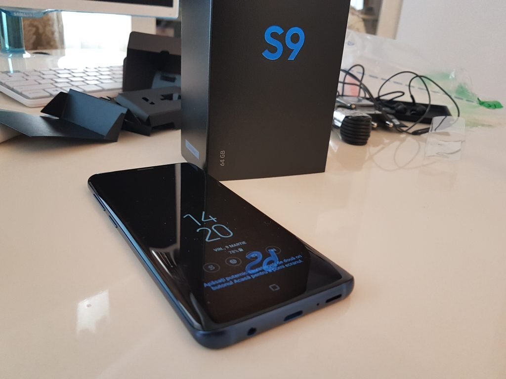 Unboxing Samsung Galaxy S9. Cum arată, primele impresii. Un prim review GadgetReport.ro