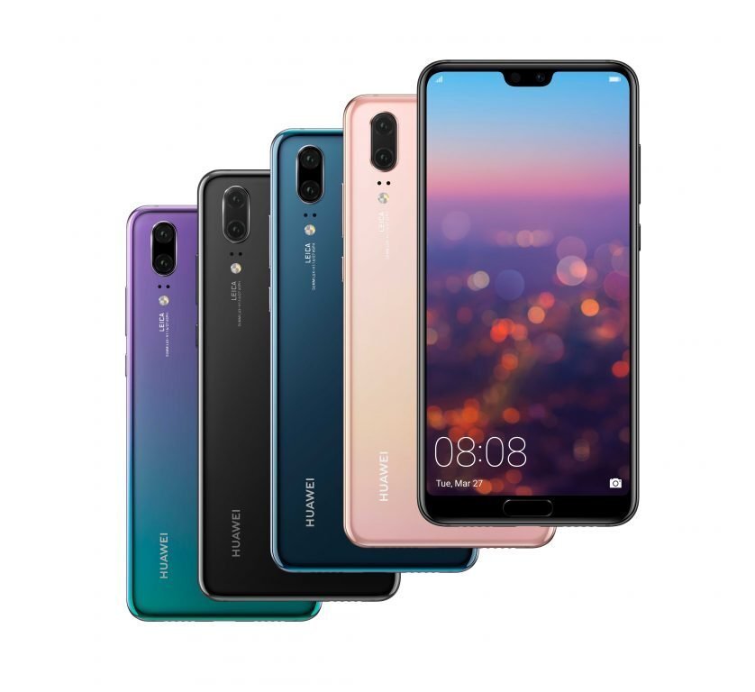 Huawei P20 — Imagine 3 HUAWEI P20 Group Shot 2