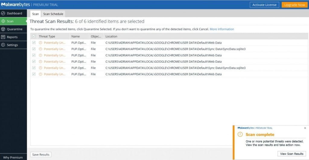 Malwarebytes 1 gadgetreport.ro