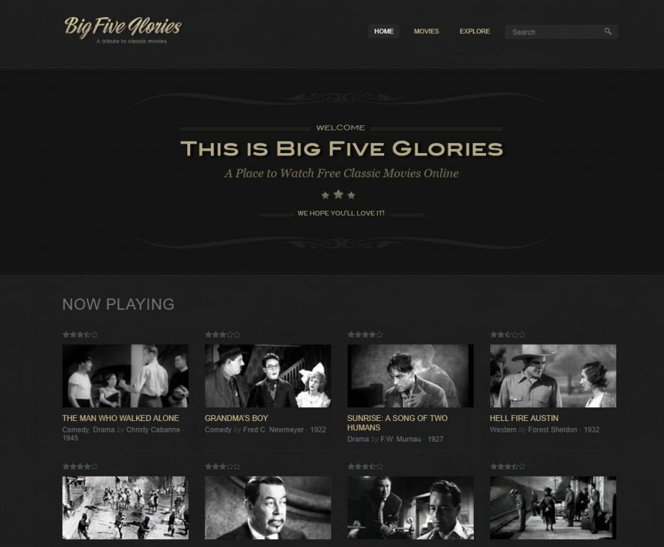 Bigfiveglories