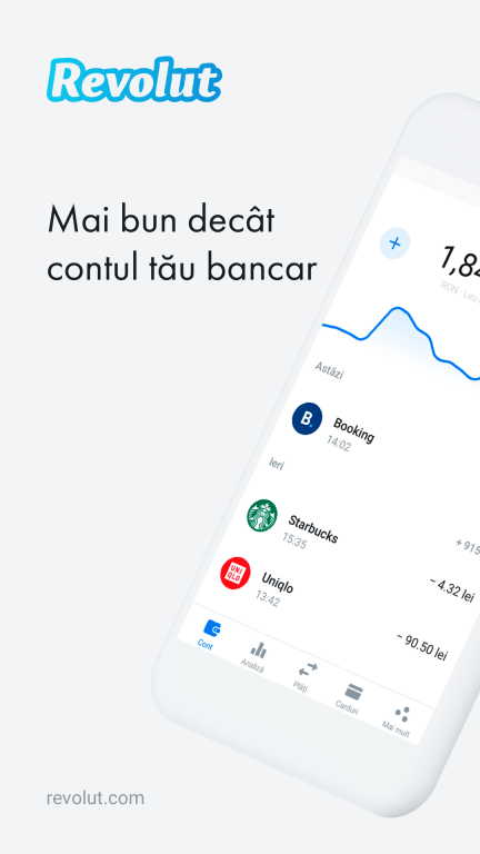 utilizatori în România — Imagine 2 Revolut Screen 2