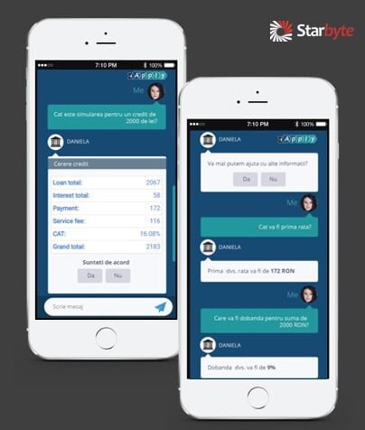 Starbyte chatbots