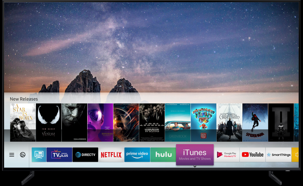 Televizoarele smart Samsung vor integra iTunes