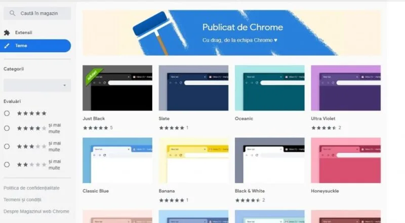 colorezi browserul