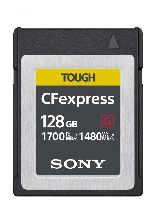 Sony CFexpress Type B, un card de memorie cu citire și scriere ultra-rapidă