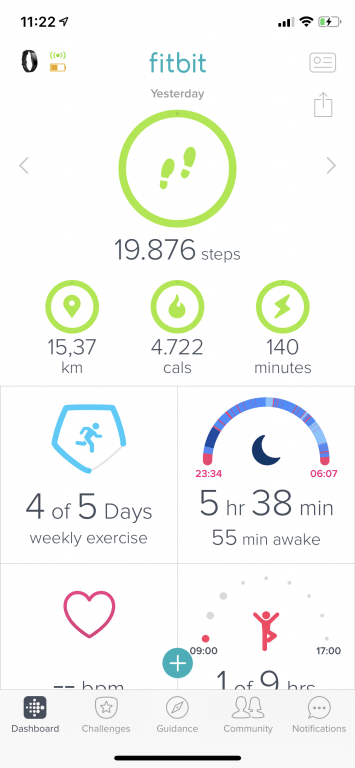 Fitbit Inspire — Imagine 8 Review GadgetReport.ro: Fitbit Inspire HR, o brățară optimă, cu un design elegant și funcții interesante