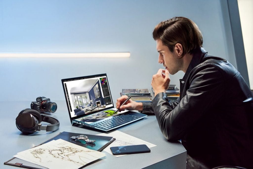 Asus anunță noul ZenBook Pro Duo cu revoluționarul ScreenPad Plus