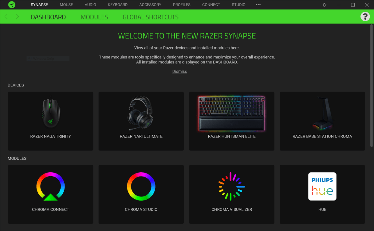 Razer introduce o nouă metode de logare pentru programul Synapse 3