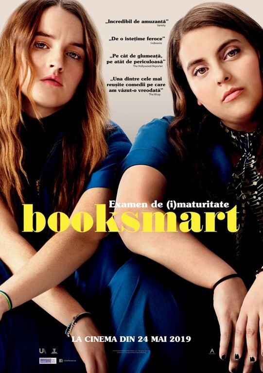 Booksmart Examen — Imagine 2 Afis BOOKSMART POSTER COMUNICATE PRESA