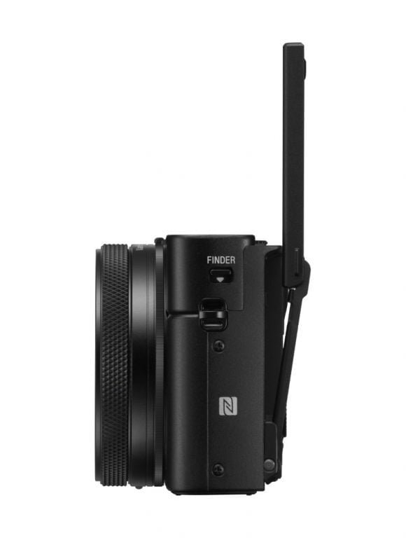 RX100VII Left Side Tilt Up