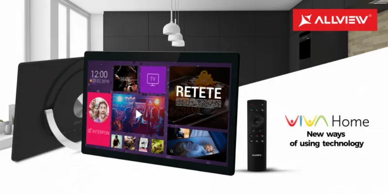 VIVA HOME- cum arată și ce poate noua tabletă uriașă Allview