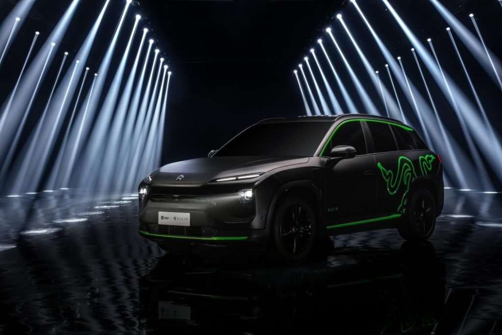 NIO este prima mașină ce integrează iluminarea Chroma RGB