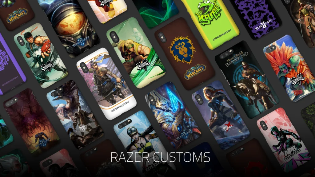 Razer Customs îți personalizează telefonul cu eroii preferați