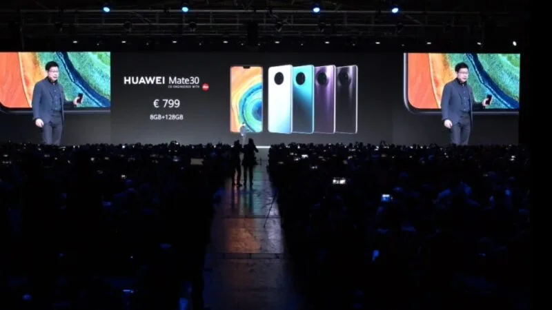 Huawei Mate 30 și Mate 30 Pro, din 15 noiembrie în Europa