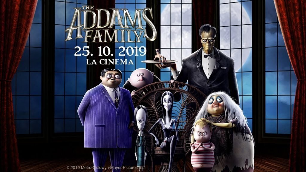 Familia Addams Familia Addams. O animație amuzantă, cu iz de Halloween