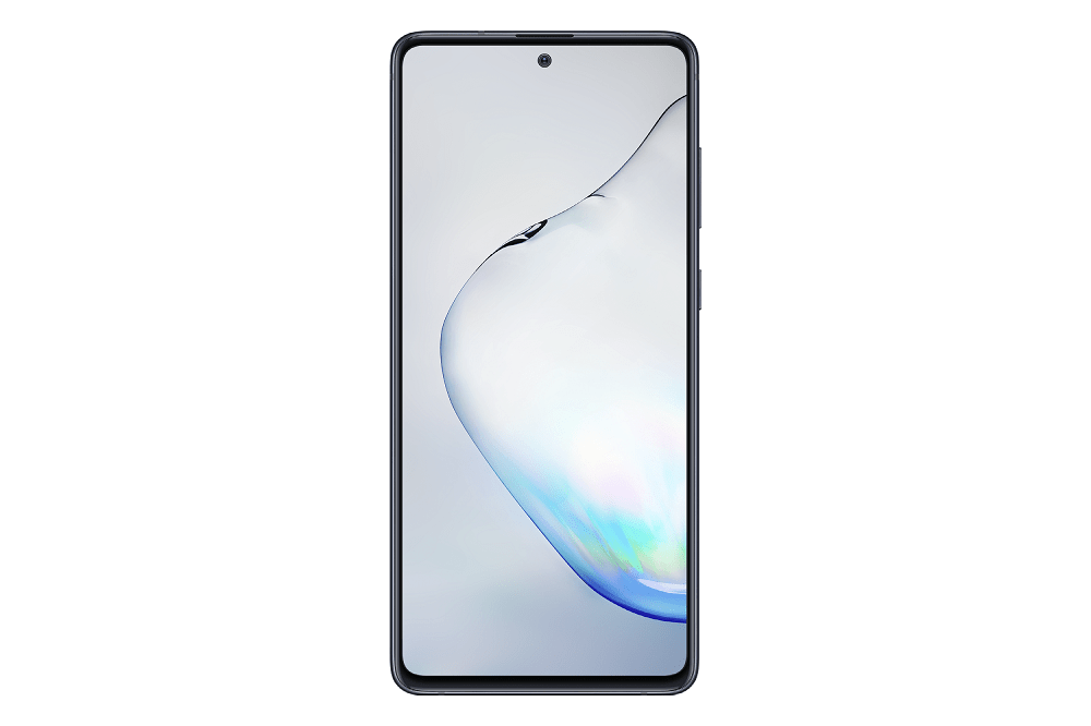 SM N770 GalaxyNote10Lite Front AuraBlack