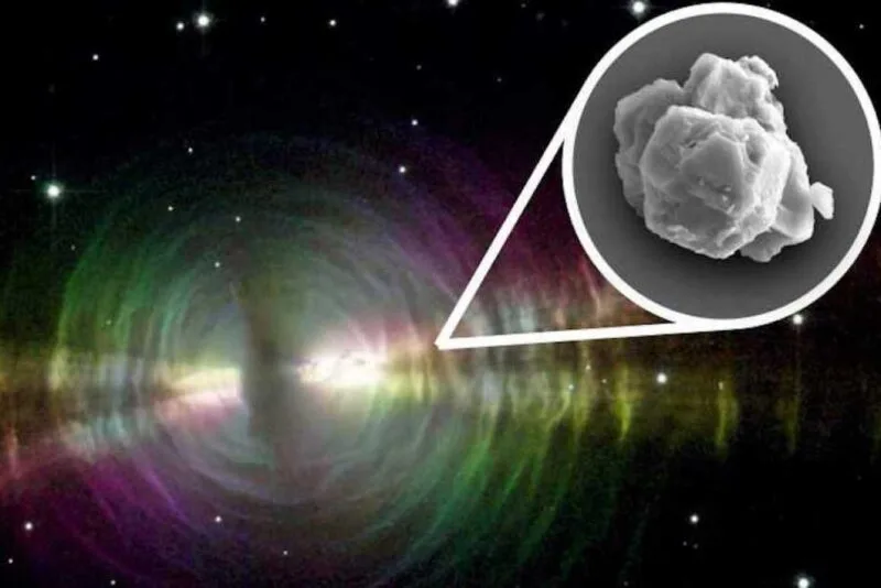 fragmentele unui meteorit