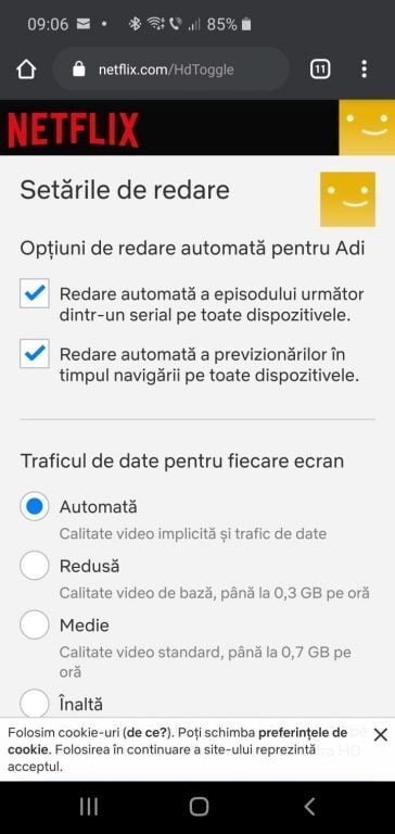 Cum oprești derularea automată a trailerelor video pe Netflix