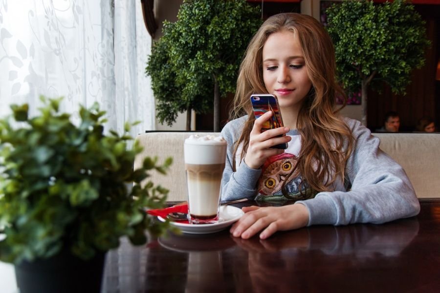 Teen smartphone