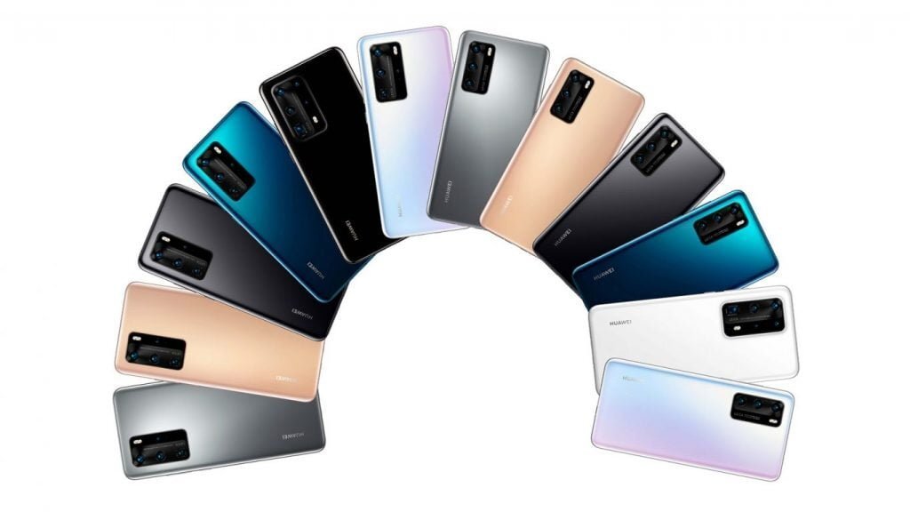 Huawei P40 premium culori