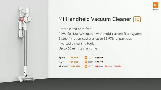 Xiaomi Redmi Note 9S — Imagine 7 Mi Handheld Vacuum Cleaner 1C
