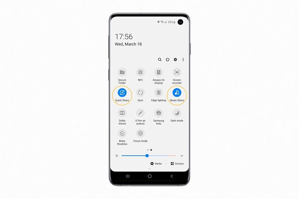 04 S10 Quick Share Music Share