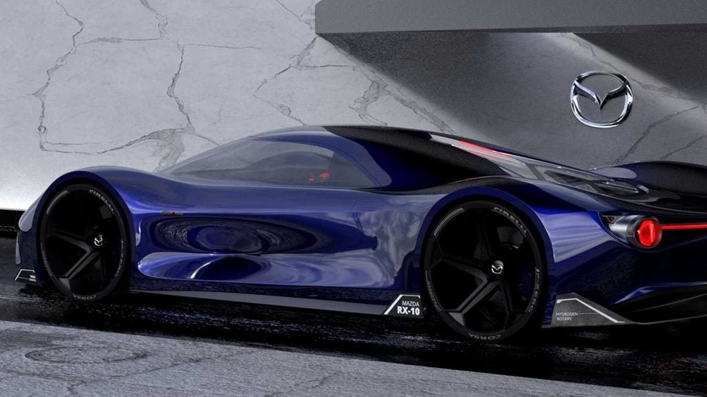 RX-10 Vision Longtail — Imagine 6 Mazda rx 10 rendering by maximilian schneider 2