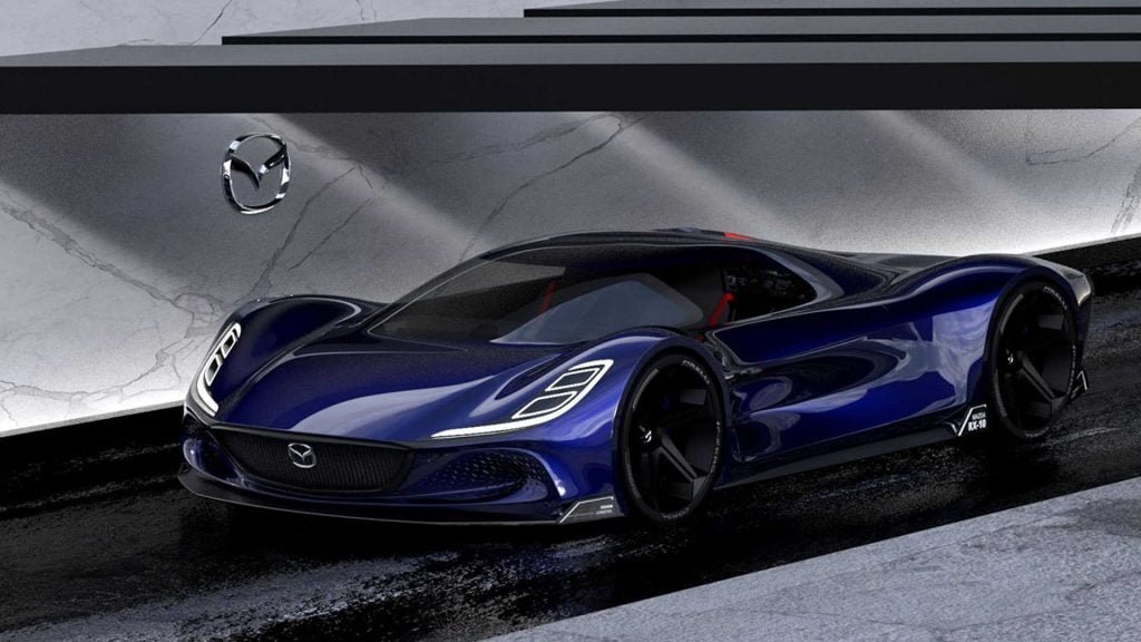 RX-10 Vision Longtail — Imagine 3 Mazda rx 10 rendering by maximilian schneider