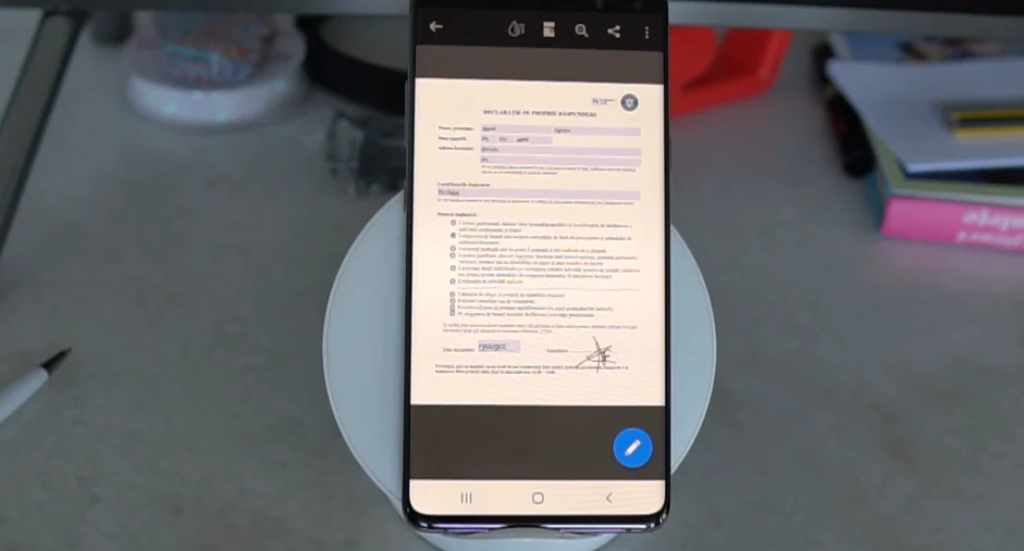 Cum completezi și semnezi declaratia pe propria raspundere pe telefon