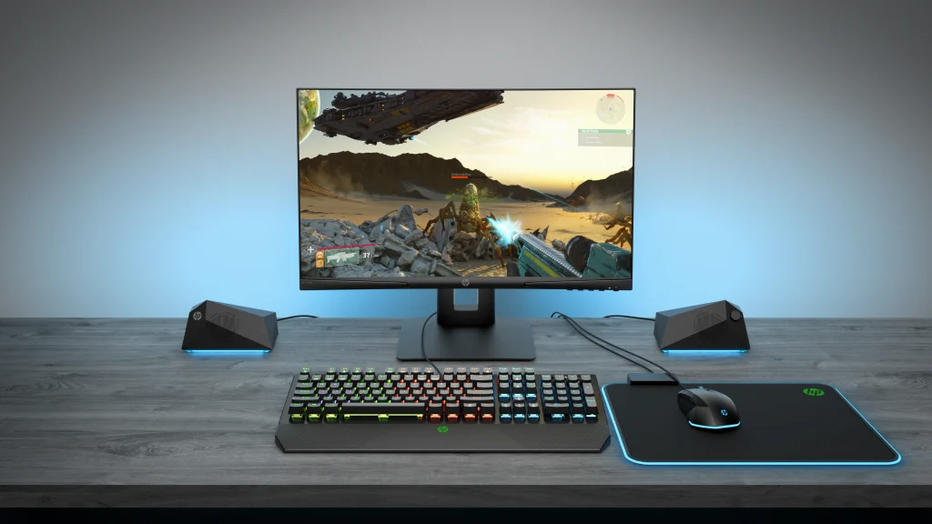 laptop de gaming — Imagine 10 HP X24c Gaming Monitor 8