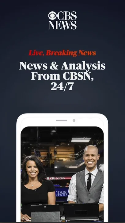 Serviciul de streaming de știri live CBSN 27/4, disponibil în România