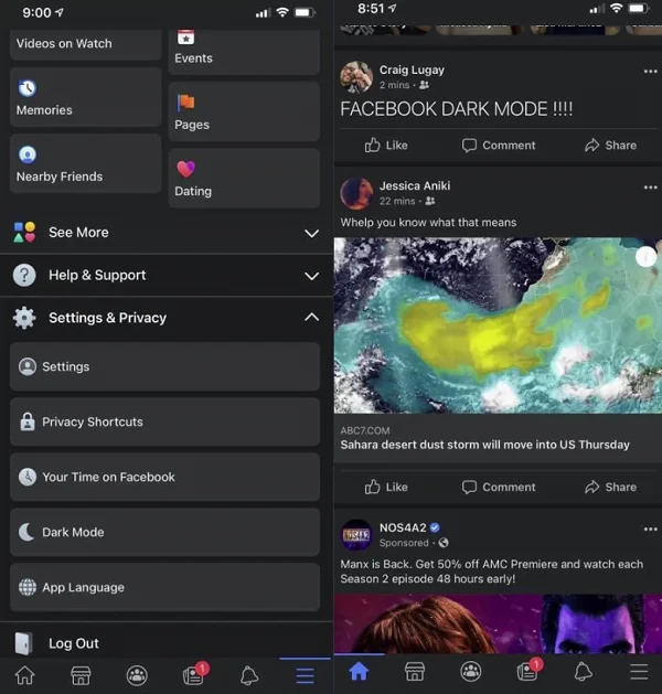 Dark Mode