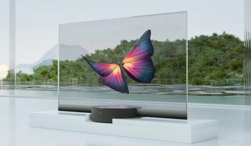 televizor transparent