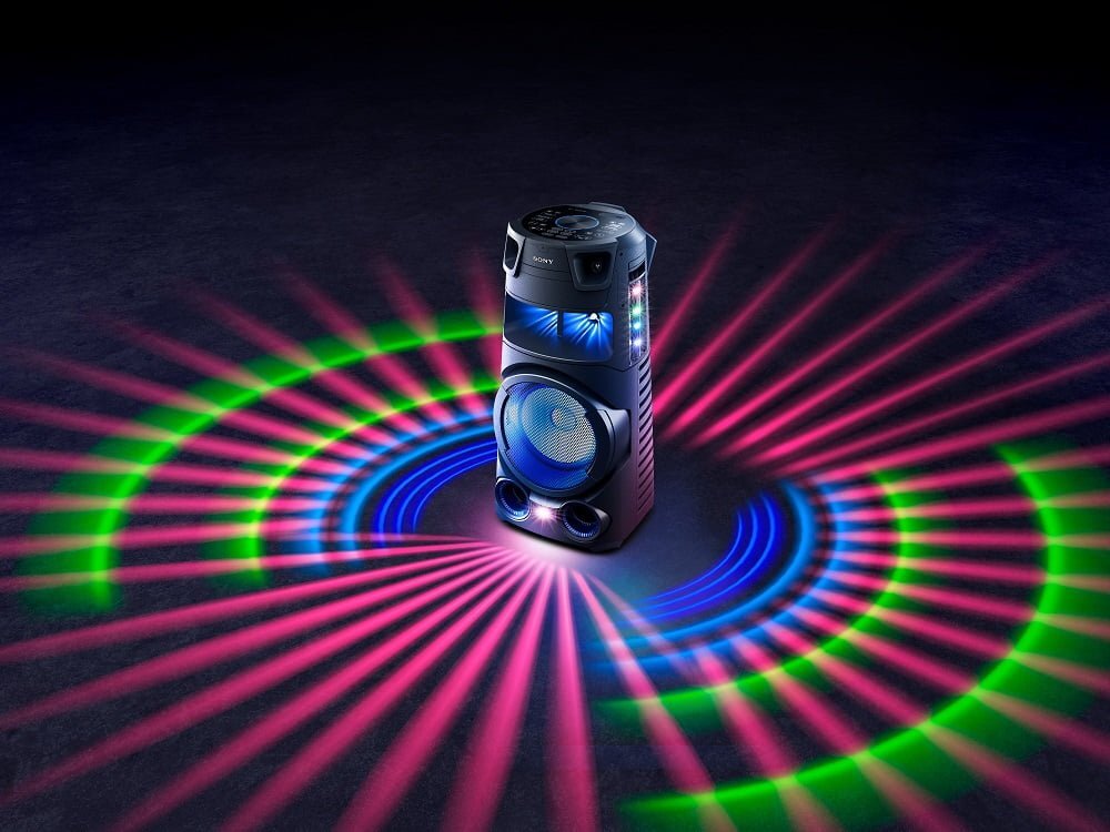 Sony MHC-V83D — Imagine 4 MHC V73D OmnidirectionalPartyLight