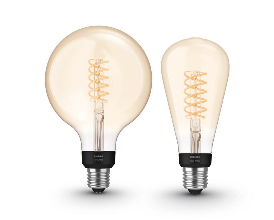 Philips hue white filament g125 and st72 min