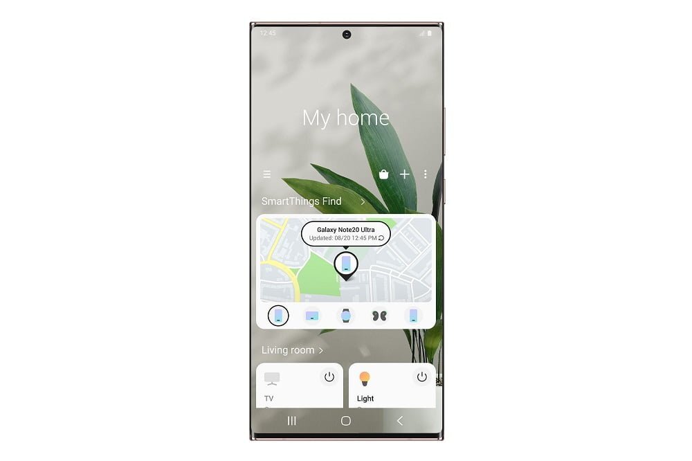 SmartThings Find — Imagine 4 2. SamrtThings Find Service card