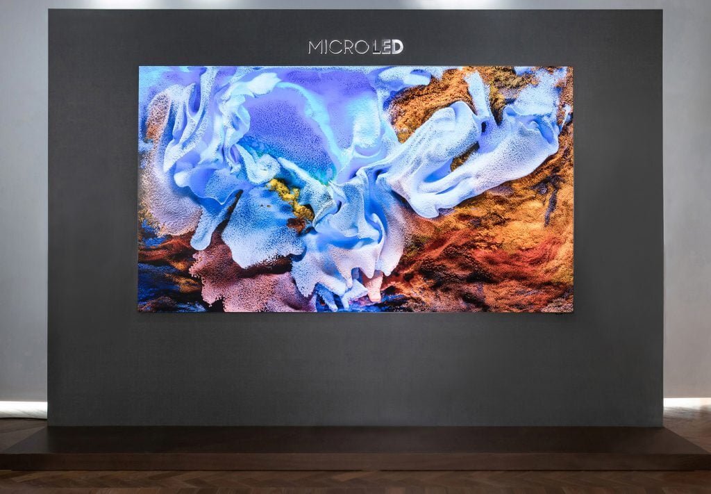 Samsung MicroLED TV 110 Inch Front