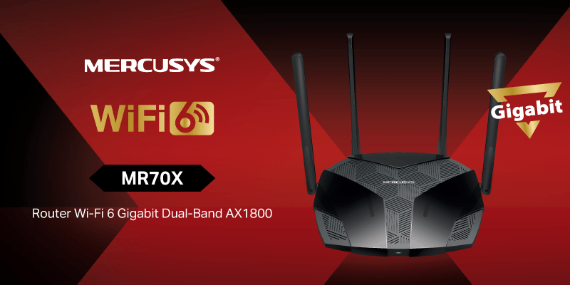 Mercusys MR70X Wi-Fi 6