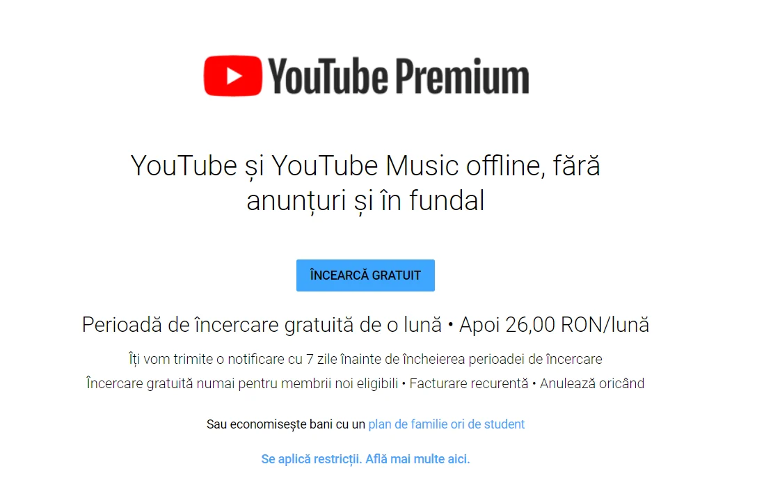 YouTube Premium — Imagine 3