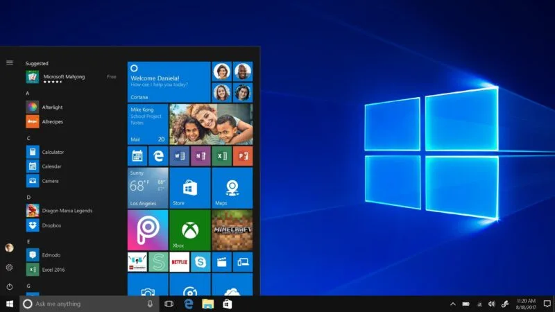 Windows 10 mai rapid
