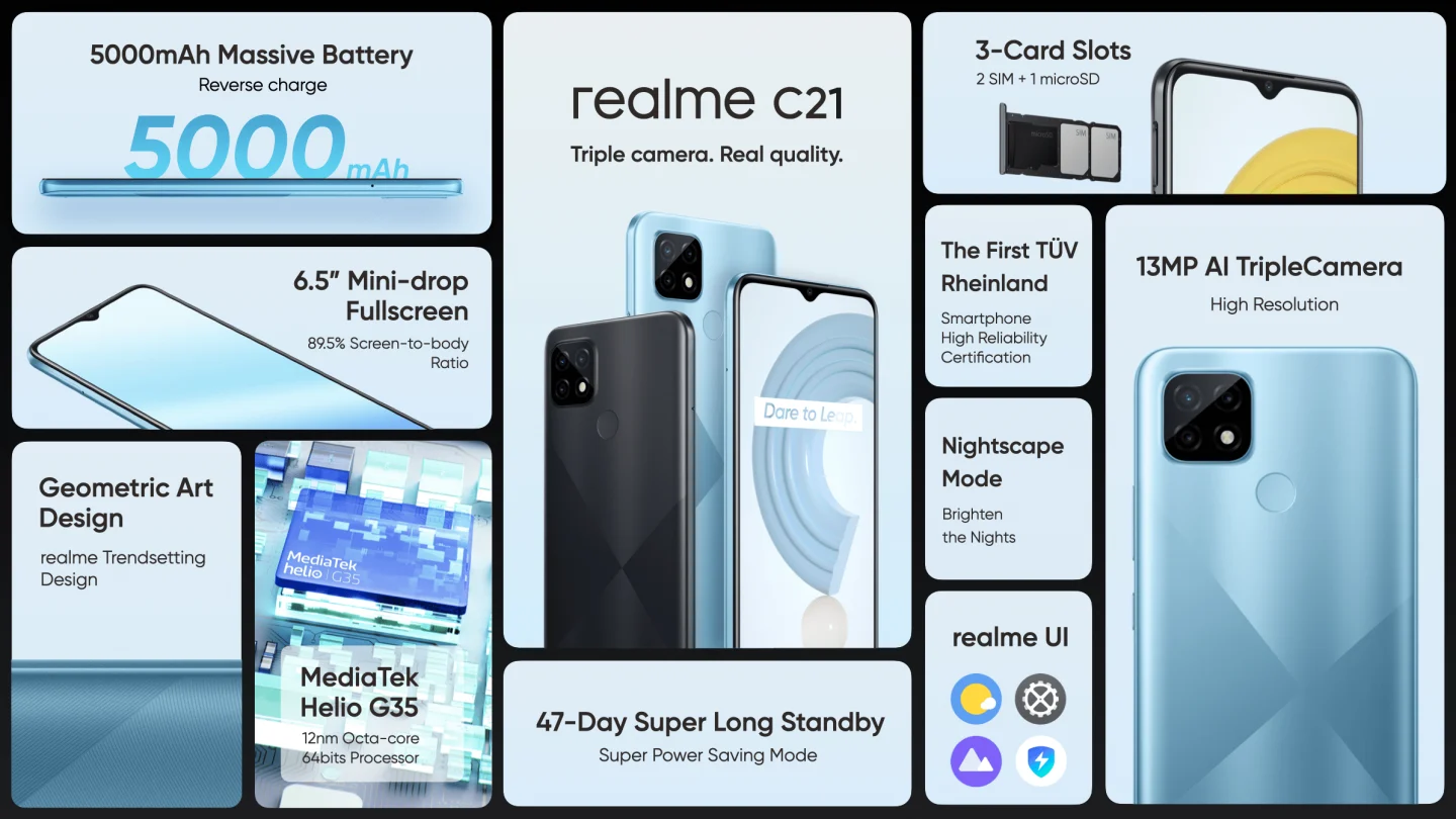 Realme C21 — Imagine 3 Realme c21