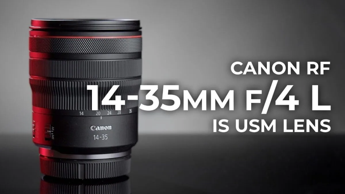 Canon RF 14-35mm F4L IS USM Canon RF 14-35mm F4L IS USM