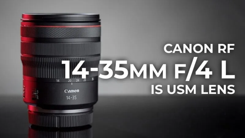 Canon RF 14-35mm F4L IS USM
