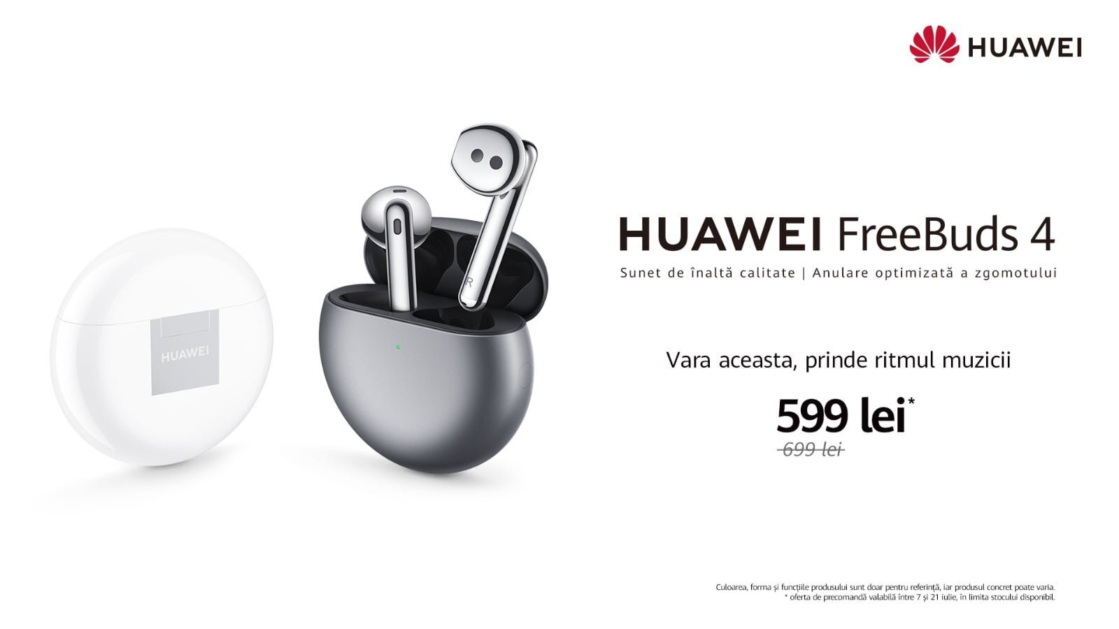 HUAWEI FreeBuds 4 — Imagine 3 FreeBuds 4 oferta 2