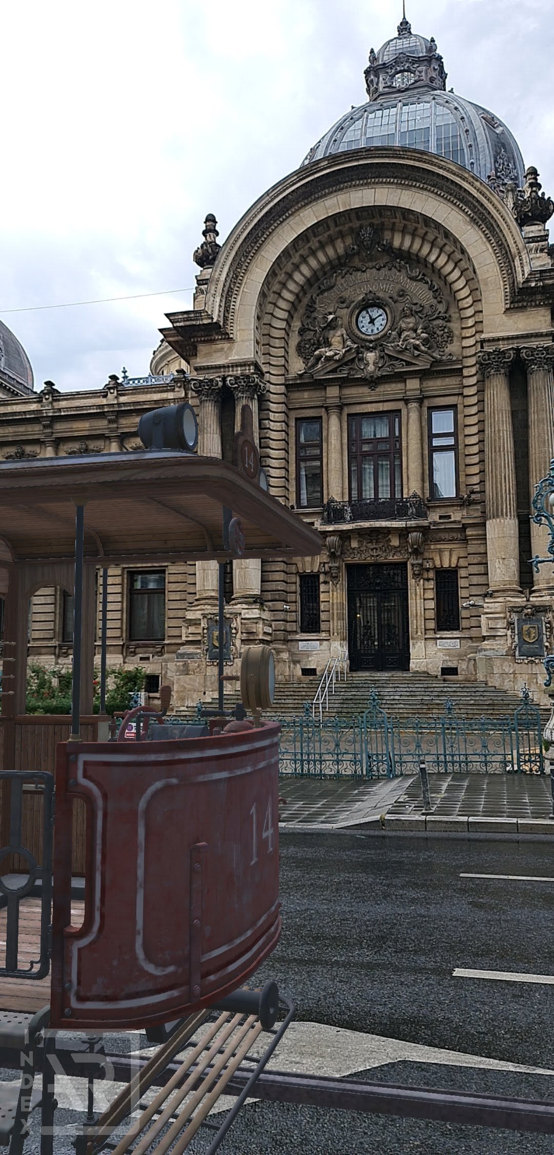 Bucuresti AR — Imagine 2 Bucureștiul vechi, reconstruit în realitatea virtuală! Replica primelor tramvaie, readusă pe străzile capitalei