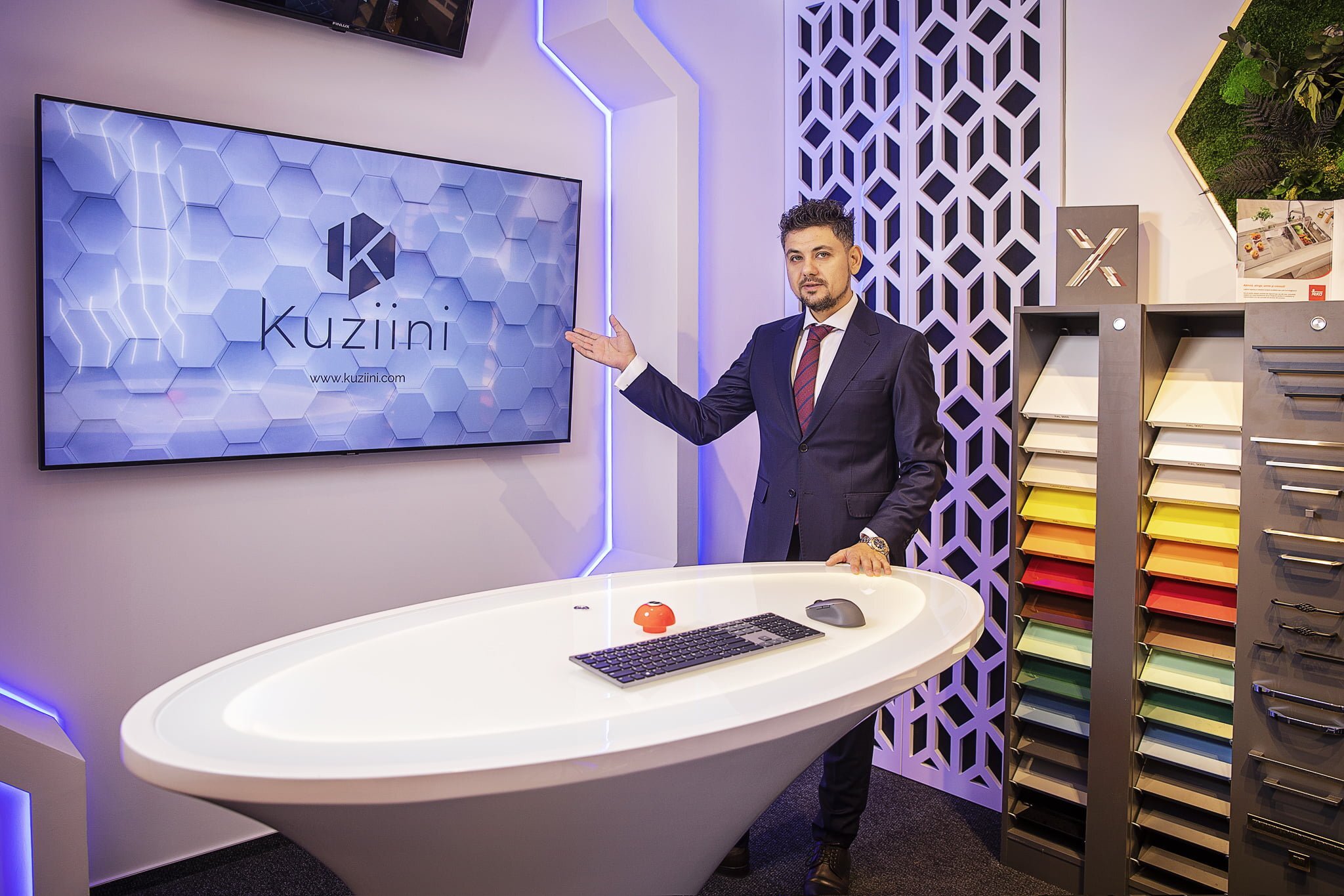 Kuziini, singurul showroom de bucătării din România operațional 100% digital