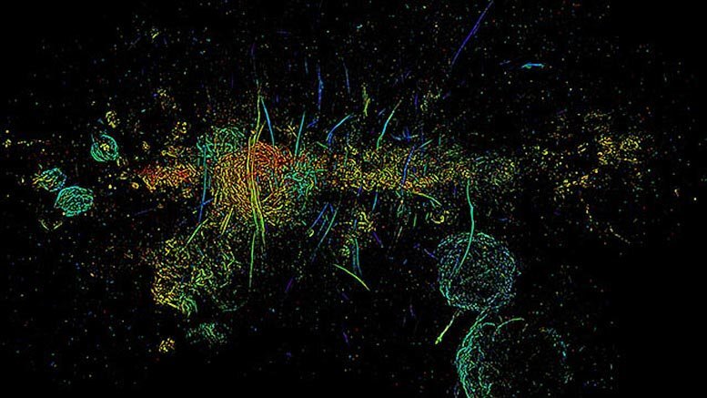 Magnetic Filaments Milky Way