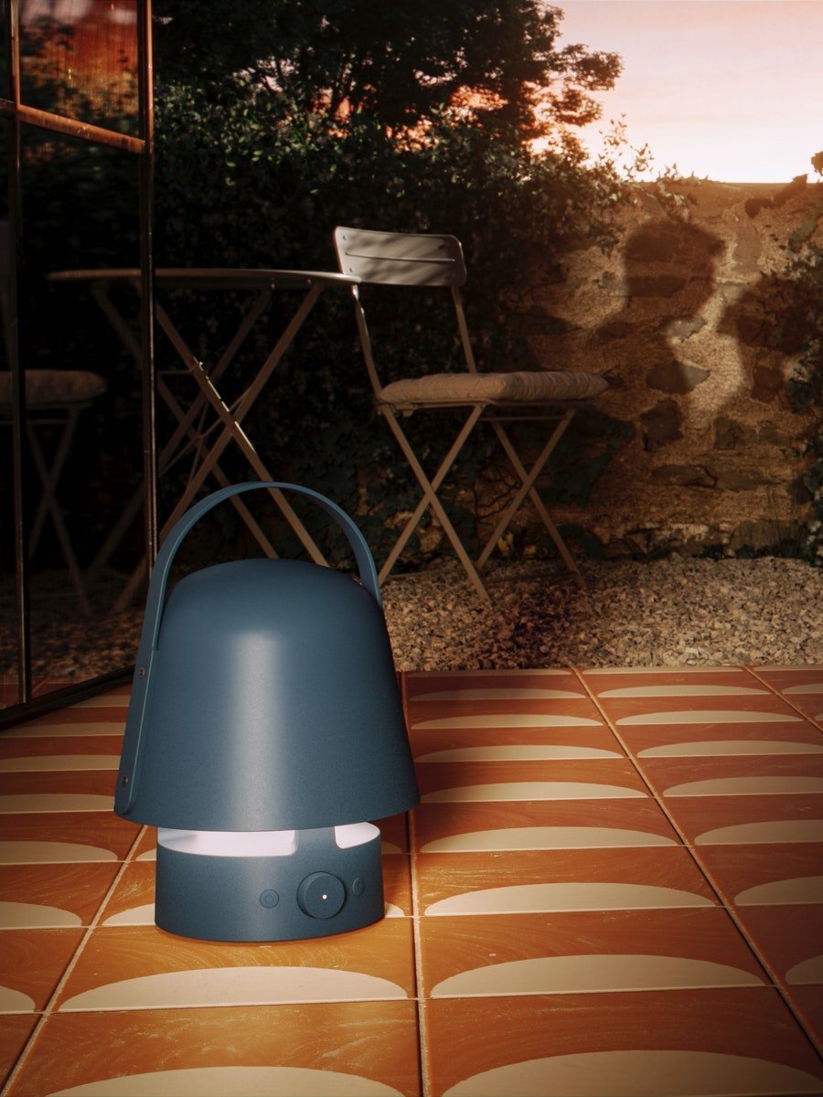 lampă cu boxă bluetooth — Imagine 3 VAPPEBY 2