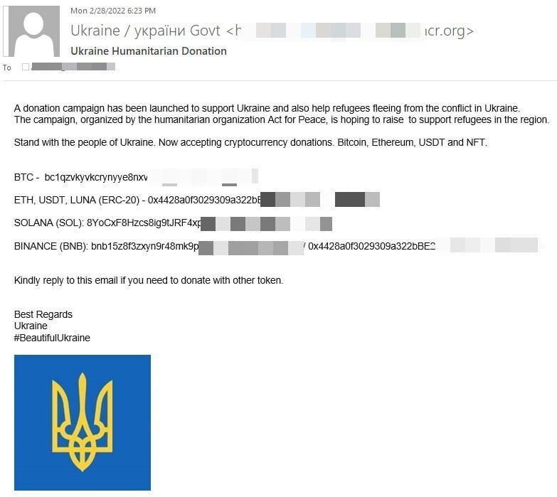campanii false Ucraina