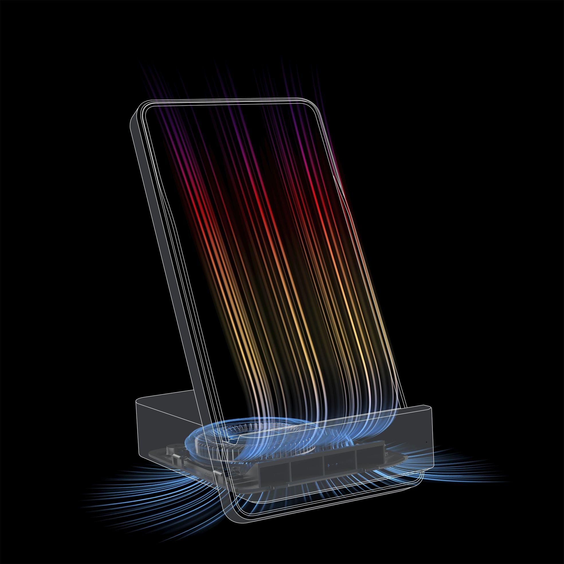 vivo FlashCharge — Imagine 2 Vivo 50W Vertical Wireless FlashCharge 2